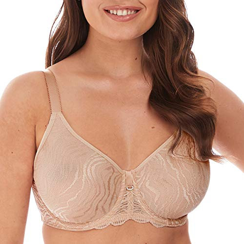 Fantasie Women's Impression Underwire Molded Bra with J-Hook, Natural Beige, 32D