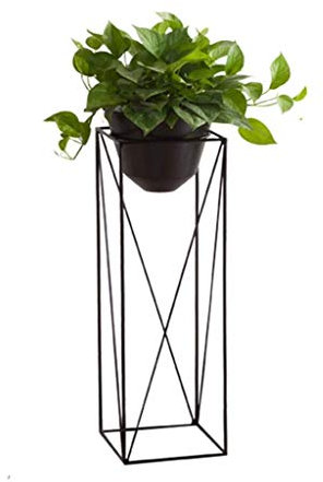 LSK Pflanzenständer Blumentreppen Topfblumenständer, Mehrgeschossige Schmiedeeisen Innen Balkon Rack-Wohnzimmer Platz Sparend, Blumentopf Ständer, Bodenstehend