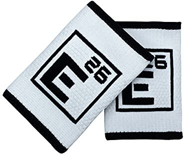 Schweißbänder für das Handgelenk – Schweißableitende Handgelenkbänder – Schweißbänder für Handgelenke – Schweißbänder für Crossfit-Training, Gewichtheben, funktionelle Fitness, Sport (weiß, medium)