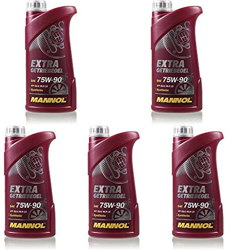 QR-Parts Set 85471018 MN8103-1 5L Original MANNOL Extra Getriebeöl 75W-90 API GL 4/GL 5 LS
