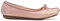 Clarks Freckle Ice, Ballerine Donna, Rosa Metallizzato, 39.5 EU