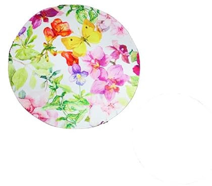 Russo Tessuti Tappetino Sottopiatto Sottovaso Decorazione Tavola Cucina Salotto Antiscivolo Fiori-Piccolo