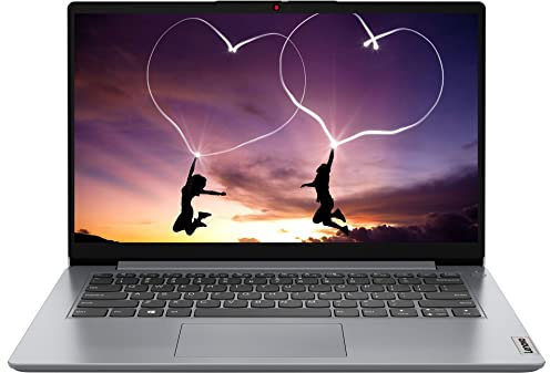 Lenovo Computer portatile 14 1i HD, Intel Dual Core Celeron N4020, 4 GB di RAM, webcam, HDMI, 1 anno Office 365, pacchetto eMMC da 64 GB con SSD NVME da 250 GB e tappetino per mouse GalliumPi