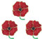 Broche coquelicot rouge pour vétérans, jour commémoratif pour homme et femme, bijou commémoratif, Plaqué or, cristal
