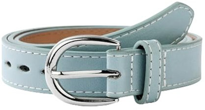 INSTR Mode Gürtel Frauen Casual Einfache Nieten Intarsien Solide Taille Gürtel, Legierung Schnalle PU Leder Jeans Kleid Gürtel Taille Gürtel