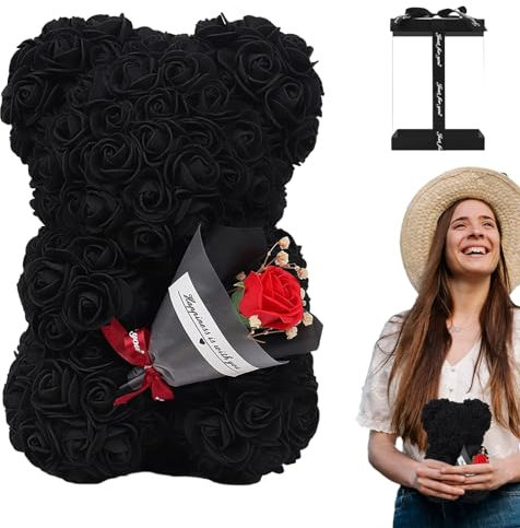 MISOYER Orsacchiotto Rosa su Ogni Orsetto Rosa | Orsetto di, Orsetto di Fiori eterni Fatto a Mano con, Orsetto di Fiori di Orsacchiotto di conservate per Sempre, Compleanni di San Valentinoo