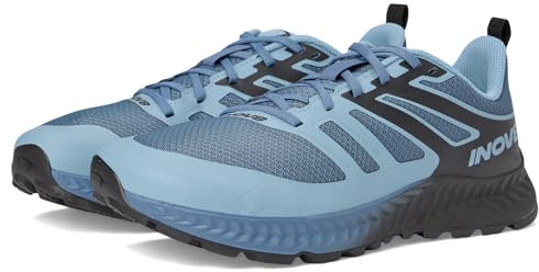 INOV8 Trailfly Men's Trail Running Shoes - Blue Grey/Black/Slate - 12 Wide