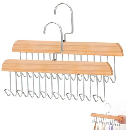 2PCS Multifunctional Coat Hanger Hooks,Wardrobe Organiser Anti Slip Multi Hook Coat Rack, Multifunctional Closet Organizer, Suitable for Home Wardrobe Clothing Storage and Organization