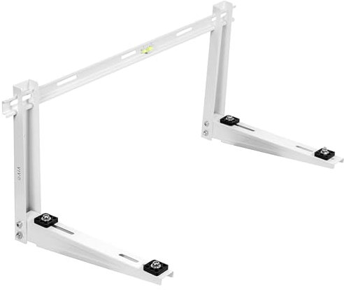 VIVO Adjustable Mini Split Air Conditioner Wall Mount, Designed for 1-1.5 HP Air Conditioners, Sturdy Steel Fits 9000 to 36000 BTU Systems, White, Mount-MSAC1