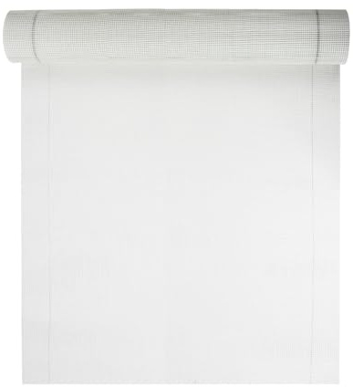 Alfa Treillis fibre de verre – 165 g/m² – 1100 mm x 50 m – jaune – 3 pièces | Treillis de renforcement maille 4x4 mm pour enduit de façade extérieur/intérieur, résistant aux alcalis, évite les fissures