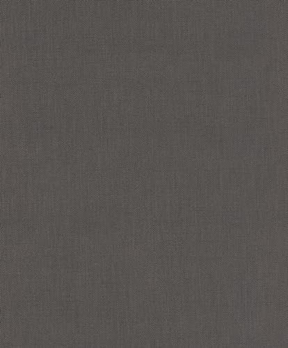 Rasch Tapeten 633177 - Unitapete aus Vlies in Anthrazit aus der Kollektion Color your life - 10,05 m x 0,53 m (LxB)