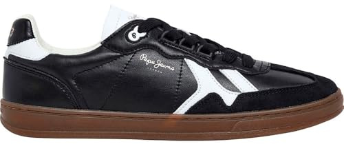 Pepe Jeans Herren Ball Class M Sneak, Black, 41 EU