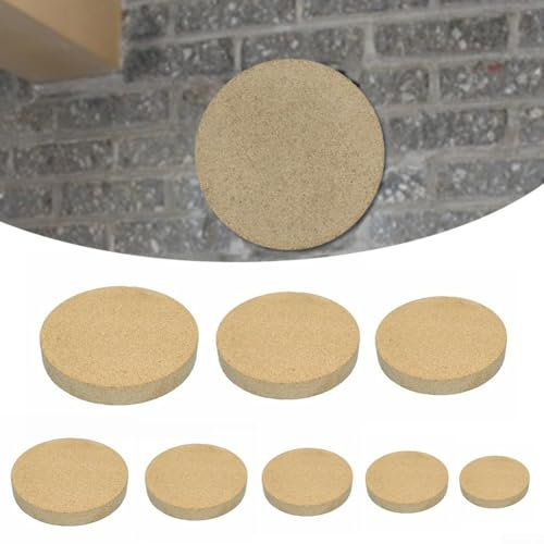 Aislamiento térmico eficiente con tablero de vermiculita para todas tus necesidades de calefacción (110 x 50 mm)