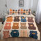 Quixora Bettwäsche-Set 135 x 200 cm Bettbezug Set Karikatur niedlich bär junges Drucken für Jungen Kind Hypoallergen Drucken Bettwäsche Mikrofaser Creme Bettbezug mit Reißverschluss