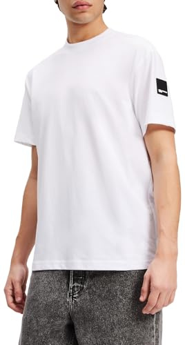 Karl Lagerfeld Jeans Herren Regular Rubber Patch T-Shirt