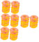 GETAJGHSD 4 Sets Miniatur-schwimmringe Realistische Schwimm-Donut-formdekorationen Für Das 10 Stück * 4