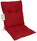 Herlag Niedriglehner-Gartenstuhlauflage AVA Sun-Guard 103x50x9cm | Extra Dicke Sitzauflage 9 cm | Niederlehner-Polsterauflage mit Deluxe-Komfort | Öko Tex 100 | 1 Polster | Rot