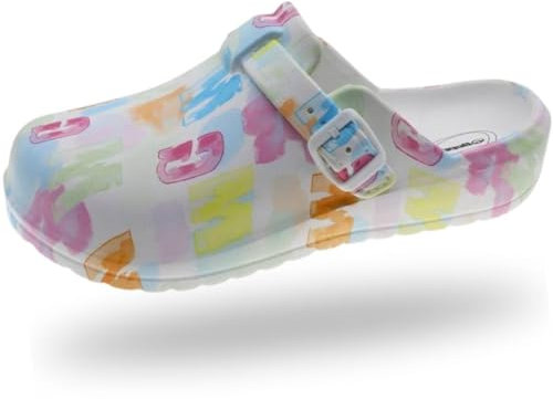 BEPPI Zuecos Comfort de la Marca Trabajo y Ocio Comodidad en Cualquier Ocasión Hospital Hogar Cocina e Jardín (Blanco, Sistema Tallas Calzado EU, Adulto, Mujer, Números, Mediano, 39)