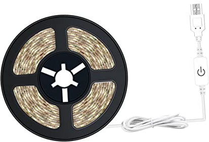 VILLCASE Streifen Licht 5m Touch Control Dimmbare Home Küche Tv Dekorative Beleuchtung