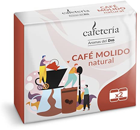 DIA CAFETERÍA café molido natural paquete 2 x 250 gr