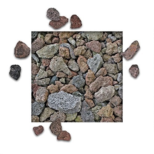 Kieskönig 10 kg Lava Splitt Pflanzgranulat Schneckenschutz Lavastein Lavasteine Aquarium Dachbegrünung Lavagranulat Körnung 16/32 mm