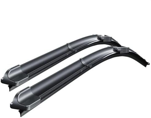 Mossa Vordere Scheibenwischer kompatibel mit Mercedes-Benz E Klasse W211 (03.2002-08.2009) - flache Premium Wischerblätter. Wischerblätter - Set für Frontscheibe (650 mm / 650 mm)