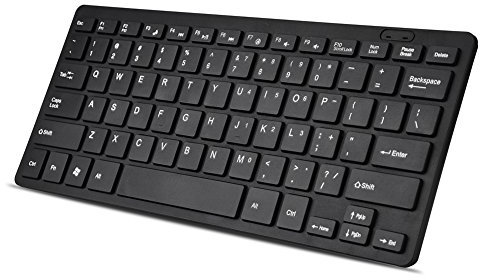 Mini Teclado con Cable, Teclado con Cable USB ultradelgado de tamaño Completo, portátil, Multimedia USB de 78 Teclas, pequeño, Adecuado para PC, computadora, Mac, computadora portátil,