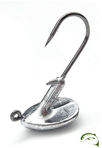 FISHIN ADDICT Stand up jig heads for fishing soft plastics crays 3.5g / 5g pack of 5 (5.0)