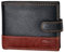 MORUCHA RFID Blocking Genuine Leather Wallet for Men – Slim Bifold Bull Leather Wallet with Coin Pocket, ID Window, 8 Card Slots – Premium Black/Brown Luxury Gift Box (Model #M75)