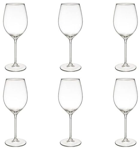 Secret de Gourmet - Lot de 6 Verres à Vin Lina 41cl Transparent
