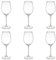 Secret de Gourmet - Lot de 6 Verres à Vin Lina 41cl Transparent