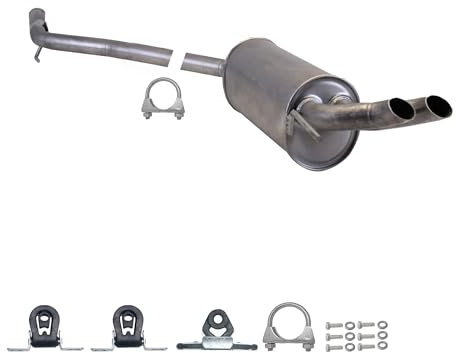 Ferroz Export Ersatz für Endschalldämpfer VW TRANSPORTER T4 IV Bus, Kasten 1.9TD 2.4D Endtopf Auspuff