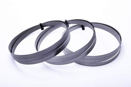 3 x SET Encut M42 Eco Hochleistungs-Bandsägeblatt 2360 x 20 x 0,9mm, 8-12 ZpZ Bimetall M42 Sägeband für z.B. Holzmann, Huvema, Bernardo, Optimum, Epple