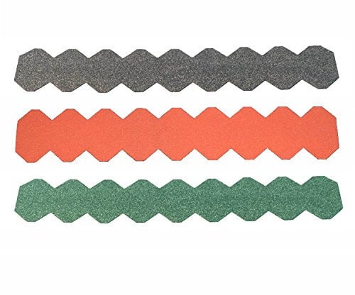1 strip of roof shingles slate (55 mm) – first green