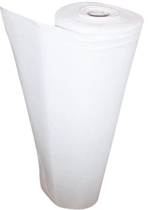 Greenerba© 50m² Drainagevlies 200g/m² (PES) Filtervlies – Gartenvlies Wasserdurchlässig – Teichvlies – Trennvlies Kies/Sand/Kunstrasen – Vlies Garten – Geotextilvlies Terrasse – Geotextil 1x50m