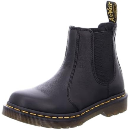 Dr. Martens 101, Anfibi Donna, Nero (Black Virginia), 36 EU