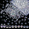 LUTER 900PCS Crystal Glass Beads Kit, 4/6/8mm Mixed Crystal Beads for Jewelry Making, DIY Crafts