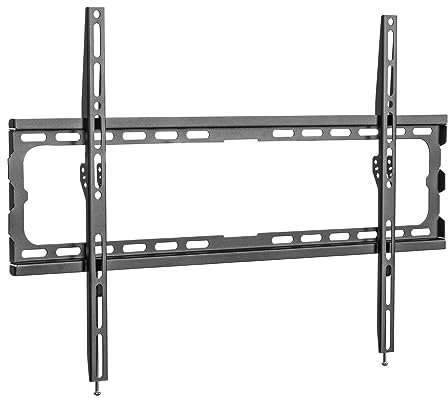 iggual Soporte TV a Pared Fijo-SPTV16 -Pantalla o Monitor soportado de 37 a 80 Pulgadas y Peso máx. de 45 Kg. -Distancia a Pared 20mm -VESA Desde 200x200mm a 600x400mm