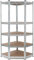 Stagecaptain HRC-175 Heavyrack scaffale angolare portaoggetti in Metallo - Compatibile con scaffalatura HR-175 - Scaffalatura per magazzino - 875kg capacità di Carico - 5 ripiani in legno regolabili