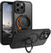 YINLAI für iPhone 13 Pro Max Hülle Kompatibel mit magsafe mit Ständer,Handyhülle iPhone 13 Pro Max Clear Kabellos Leicht Dünn Cover Case Schutzhülle für iPhone 13 Pro Max 6,7 Zoll,Schwarz