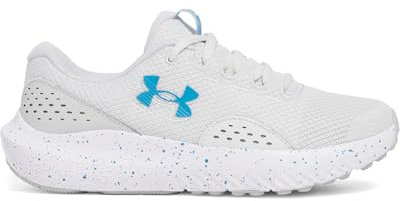Under Armour Femme Ua W Charged Surge 4, Distant Gray Halo Gray Ether Blue, 37.5 EU