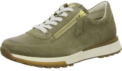 Paul Green Sneaker 5310-097, Rauleder, Grün, Damen