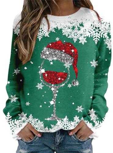 Sweat de Noel Femme Pull De Noel Femme Grande Taille Sweat À Capuche Rose Fushia Robe Sweat Femme Longue Haut Femme Et Elegant Automne Tenue Pull Vert Sweat Capuche Orange Fluo Femme