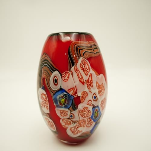 Vase Murano-Stil Mina, Lina und Nina (Lina)