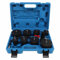 9 Stück Turbo-System-Leckage-Tester Turbolader Luftdruck-Schub-Leck-Test-Kit mit Druck Messgerät Tester Turbo-System-Test-Kit