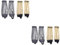HEMOTON 2 Ensembles Couvre-Pieds Vêtements De Randonnée Anti-Mouches Chaussettes Anti-Piqûres Couvre-Bottes De Randonnée en Maille Couvre-Chaussettes De 2 Paires*2