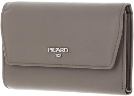 Picard Leder Geldbörse Bingo Flap Wallet Gravel Taupe
