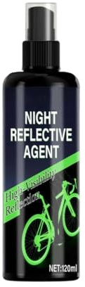 Vernice riflettente impermeabile per esterno Spray fluorescente per | Pittura Fluorescente Per Biciclette per Campeggio, Escursionismo, Viaggi, Pendolarismo, Mountain Bike
