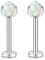 G23 Titan Innengewinde Ohrring 16g Kristall Labret Helix Tragus Knorpel Ohr Piercing Körperschmuck
