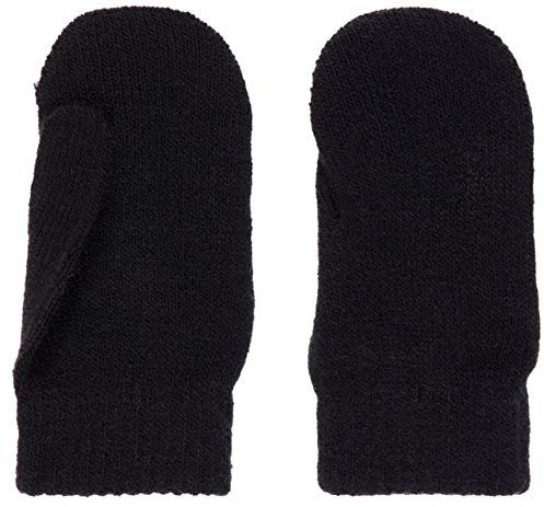 NAME IT Baby Fäustlinge Strickhandschuhe Mittens1 (Black)